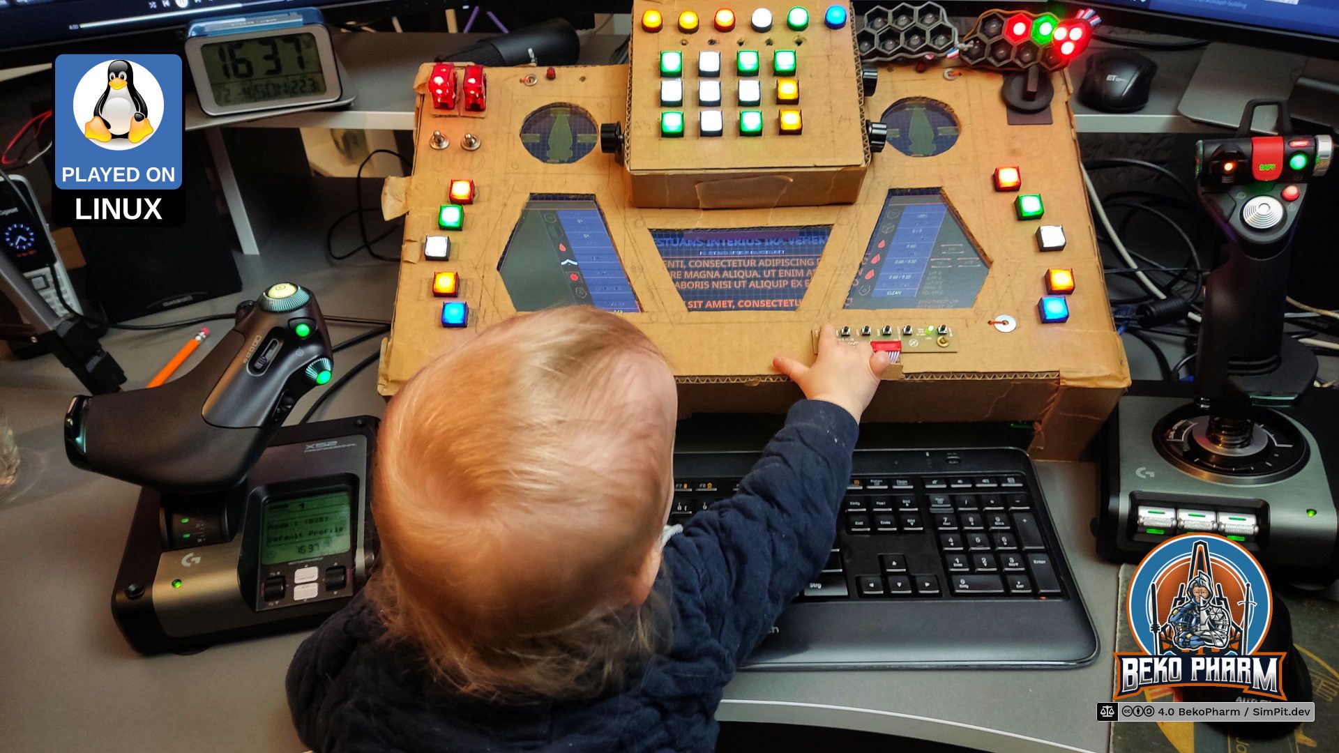 v1 operated by the little one